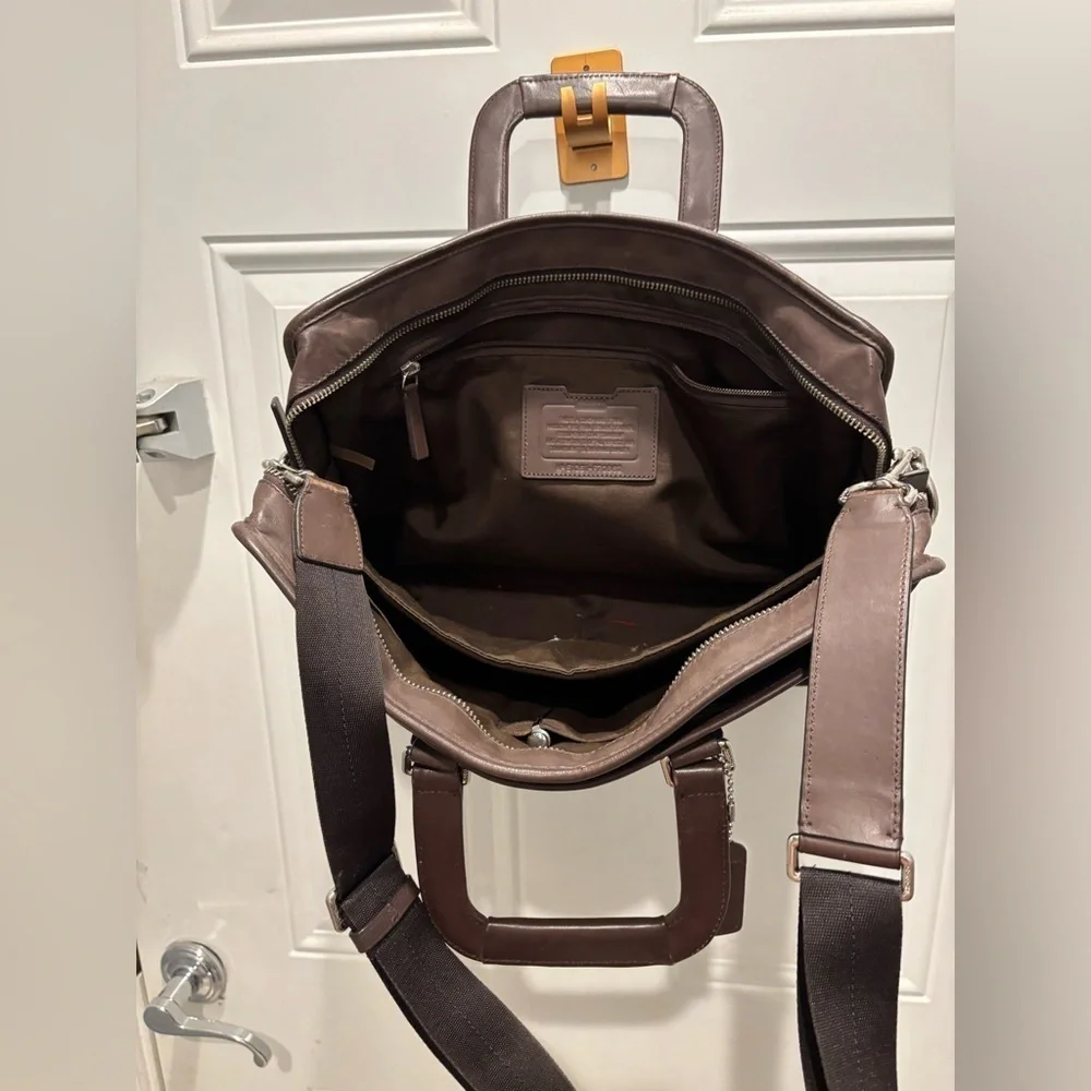 COACH Lexington Embassy Brief - Unisex,  leather laptop bag 👜